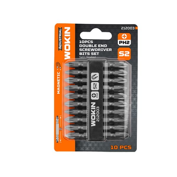 Bộ mũi vít hai đầu 10 chi tiết (Công nghiệp) - ảnh 6
