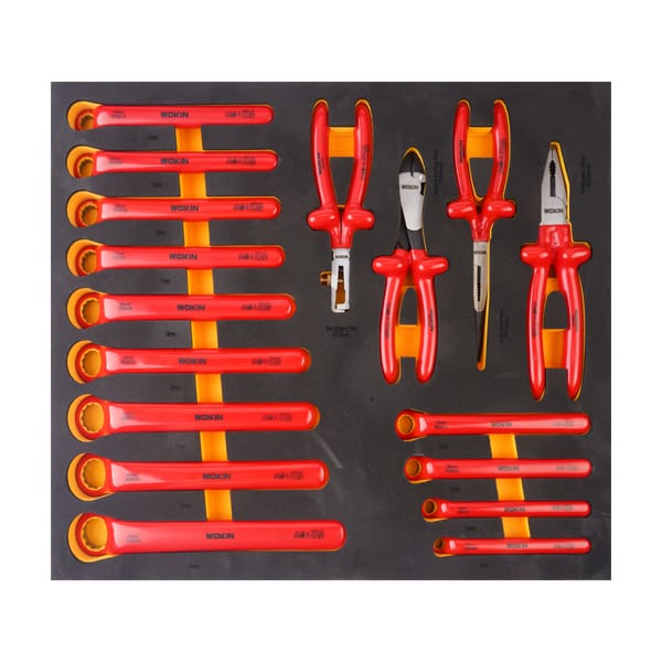 Bộ dụng cụ cách điện trên xe đẩy 69 chi tiết (Cao cấp) - ảnh 4