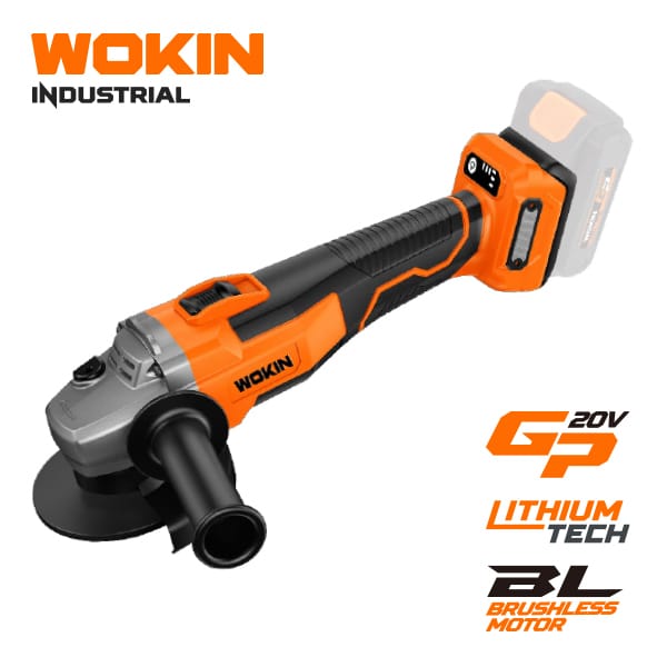Máy mài góc dùng pin 20V Li-Ion không chổi than (Công nghiệp)