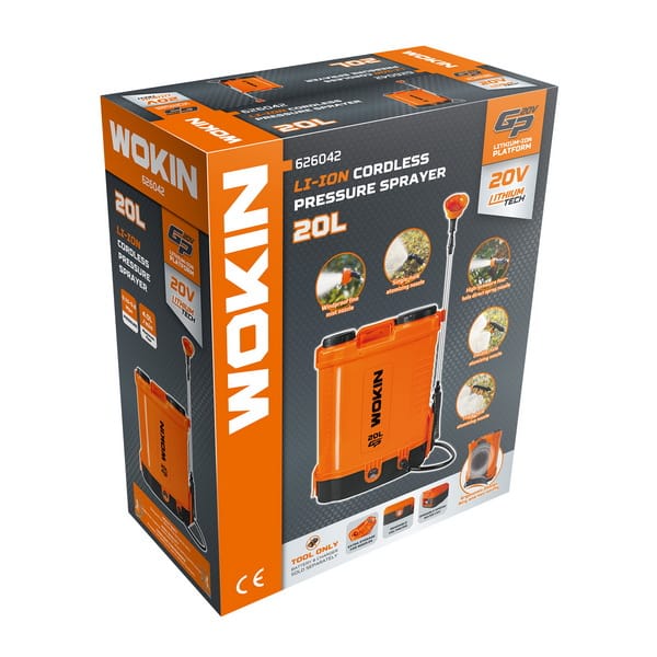 Bình phun áp lực dùng pin 20V Li-Ion - ảnh 7